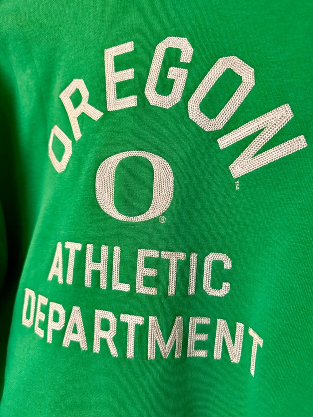 Nike Oregon Ducks Athletic 1/4 Zip Pullover Women’s Team Logo Spirit Wear - Picture 8 of 10
